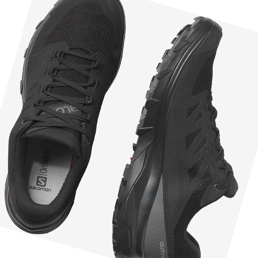 Tenis Senderismo Salomon OUTLINE GORE-TEX Hombre Negros Negros | MX 3599PJJ